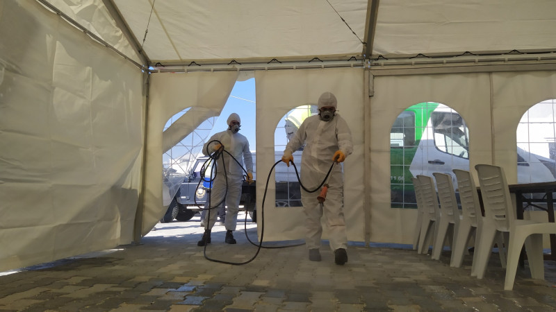 Hatay’daki Bursa ekibine Bakan morali