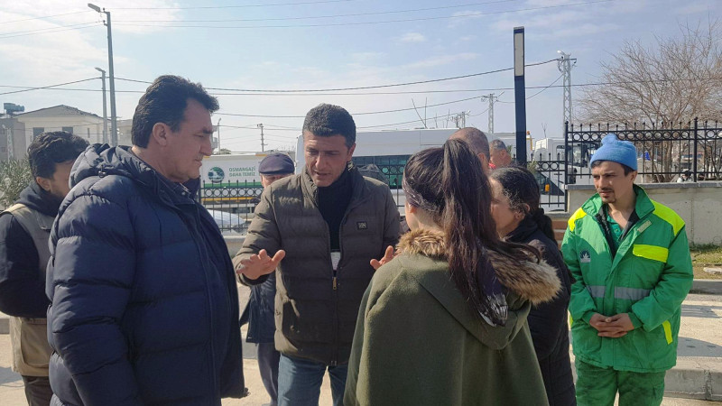 Başkan Dündar, deprem bölgesinde