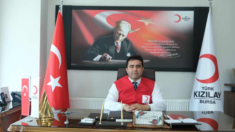 Türk Kızılay Bursa İl Merkezi Başkanı Tutanç’tan çağrı!