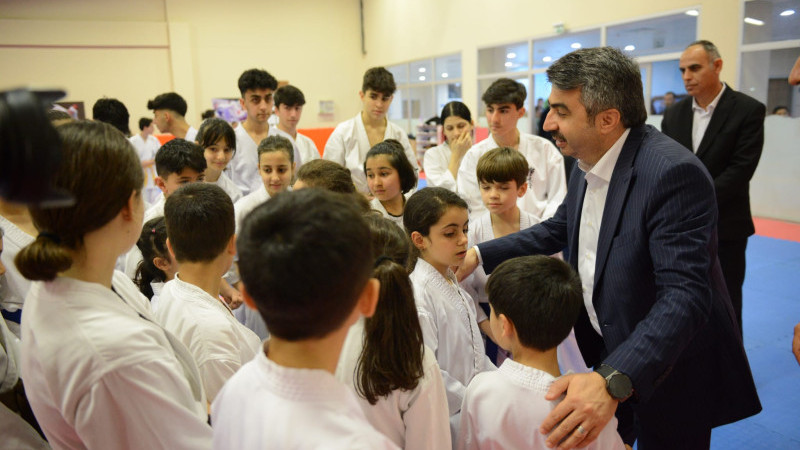 Şampiyonları Başkan Yılmaz uğurladı