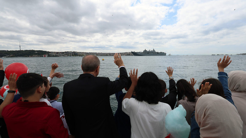 TGC Anadolu Cumhurbaşkanı Erdoğan'ı selamladı