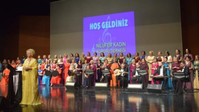 Bursa Nilüfer Kadın Korosu Kıbrıs'ta sahne alacak