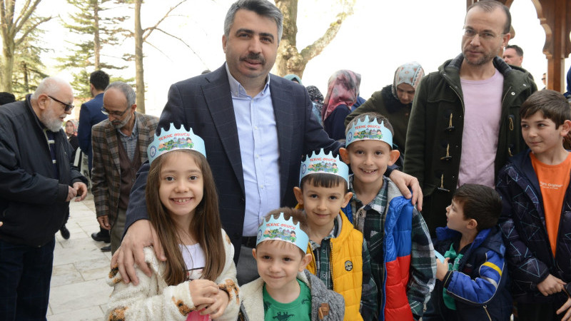 Yıldırım'da tekne orucu tutan çocuklara erken iftar