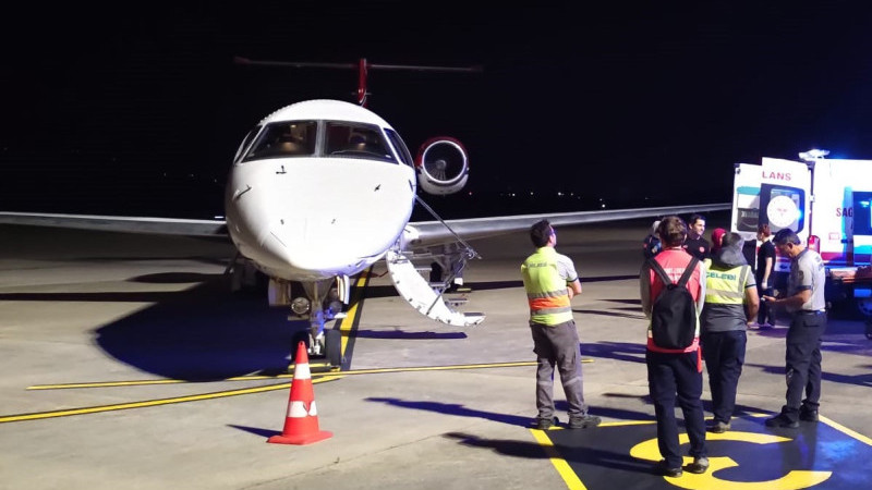 Türkiye'den 2 bin 300 kilometre öteye jet müdahale