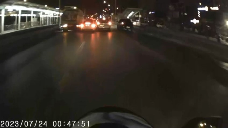 Bursa'da facia! Makas atarken...