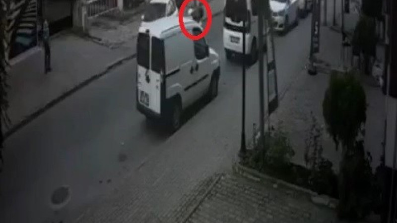 Bursa'da kaza! Önce çarptı sonra...