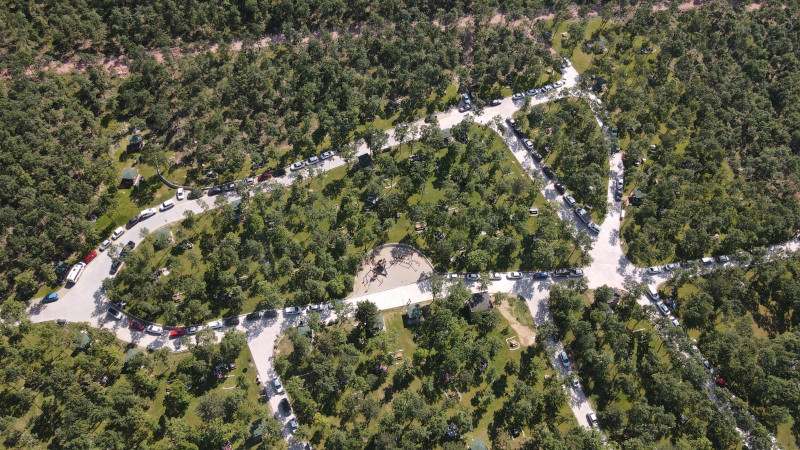 Cumalıkız Orman Parkı'na vatandaşlardan tam not