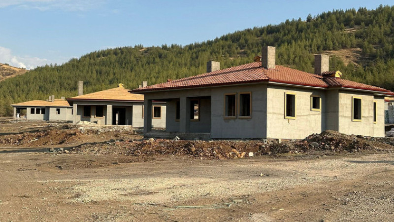 Nurdağı’nda köy evlerinin yüzde 70’i tamamlandı