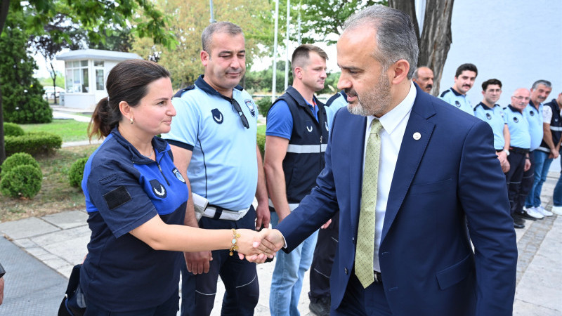 Zabıtaya moral ziyareti