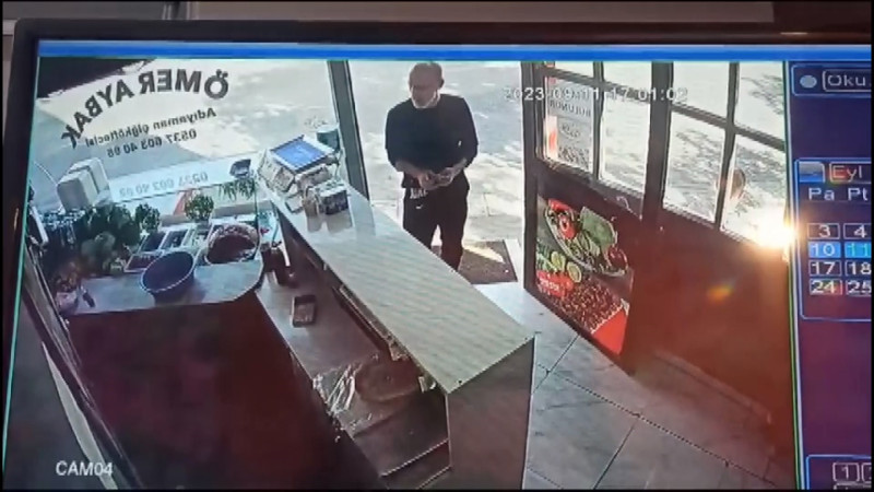 Cüzdanı çalıp kayıplara karıştı