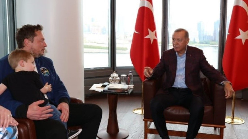 Cumhurbaşkanı Erdoğan, Elon Musk’ı kabul etti