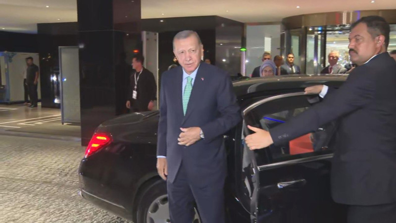 Cumhurbaşkanı Erdoğan Hindistan'da