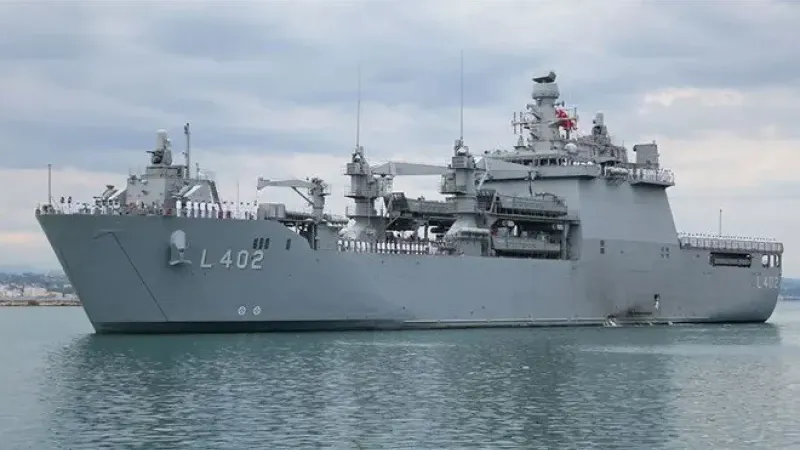 TCG Sancaktar ve TCG Bayraktar Libya'da