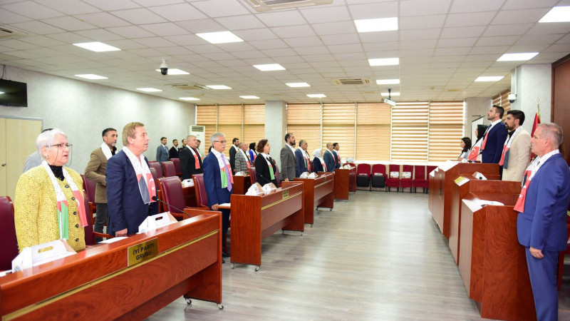 Kestel Belediyesi Meclisi’nden ortak ‘Filistin’ bildirisi