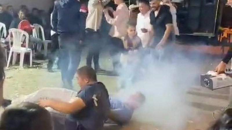 Bursa'da gençlerin ilginç dansı kamerada