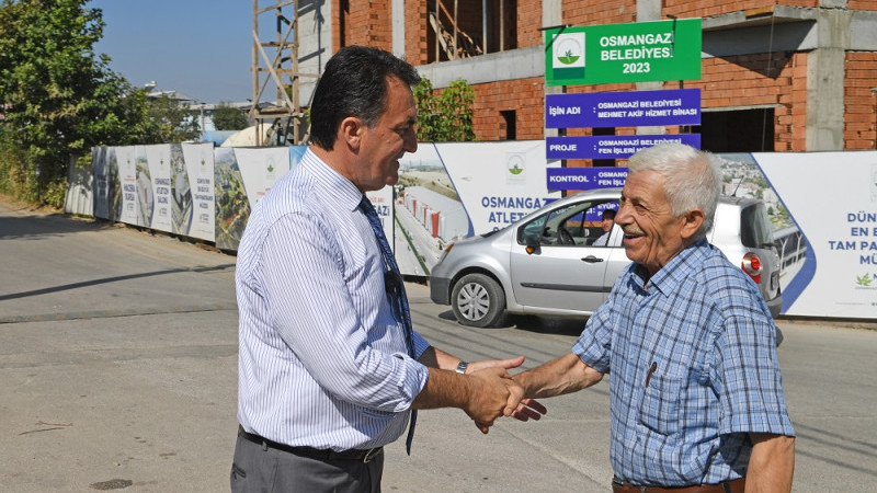 Mehmet Akif Mahallesi’nde üçü bir arada hizmet