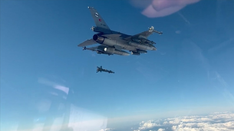 6 PKK’lı terörist, hava harekatıyla etkisiz hale getirildi