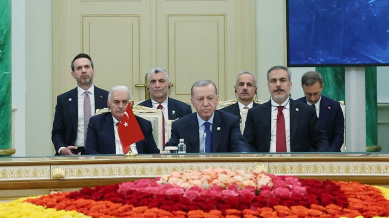 Cumhurbaşkanı Erdoğan: “Filistin'de tüm dünyanın gözleri önünde bir insanlık dramı yaşanıyor”