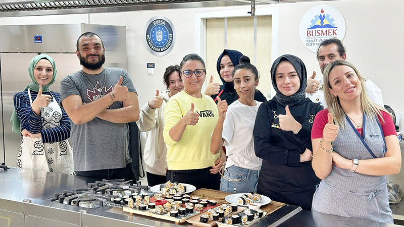 BUSMEK’te lezzet buluşması