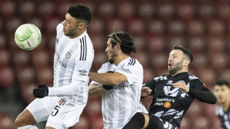 Beşiktaş, Avrupa’ya galibiyetle veda etti.