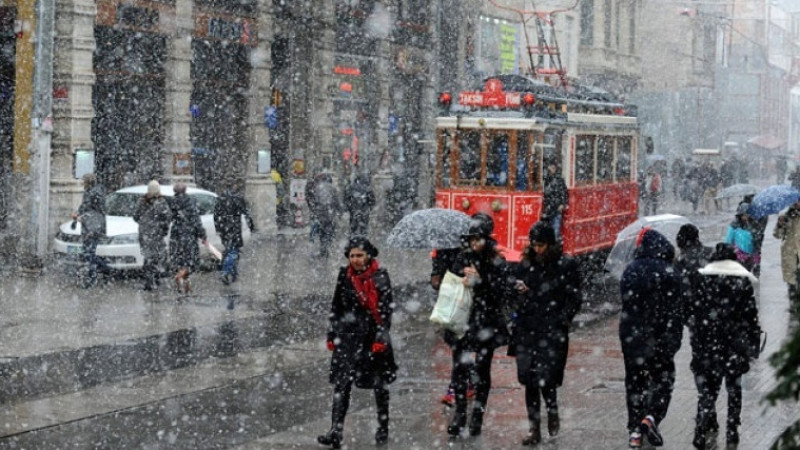 AKOM’dan İstanbul için kar uyarısı