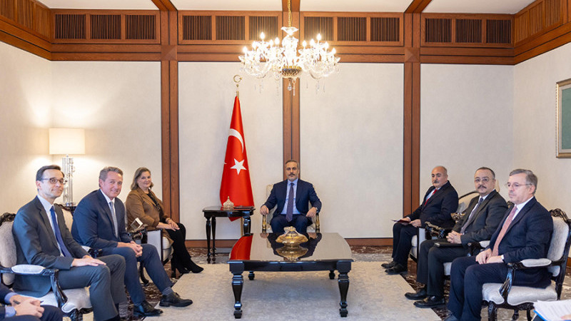 Bakan Fidan, ABD Dışişleri Bakan Yardımcısı Vekili Victoria Nuland'ı kabul etti