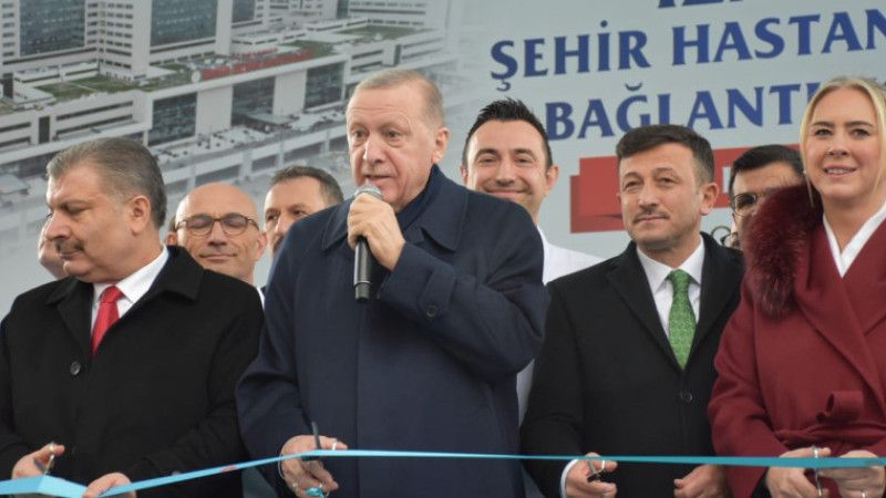Cumhurbaşkanı Erdoğan, İzmir Şehir Hastanesinin açılışını gerçekleştirdi