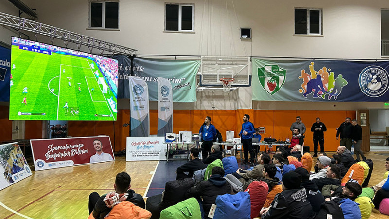 Kestel Belediyesi Play Station Turnuvası nefes kesti