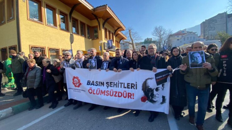 Uğur Mumcu Bursa’da anıldı!