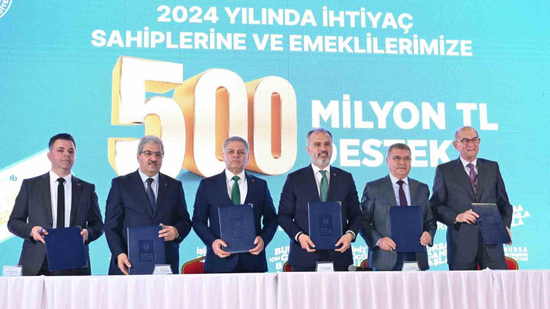 Bursa Büyükşehir’den 500 Milyon TL’lik can suyu