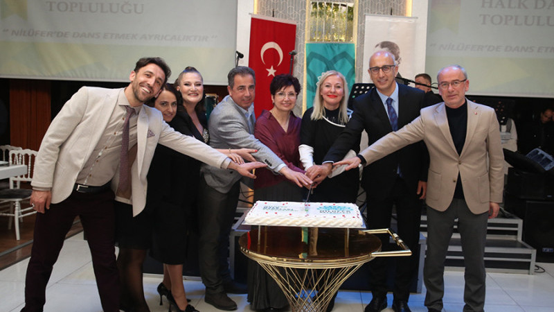 Nilüfer Belediyesi Halk Dansları Topluluğu 23 yaşında