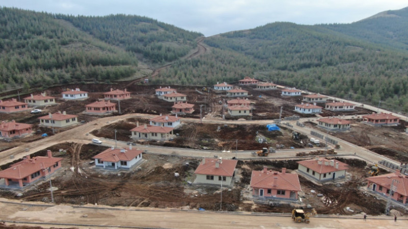 Villaları aratmayan köy evleri 4 Şubat’ta teslim ediliyor