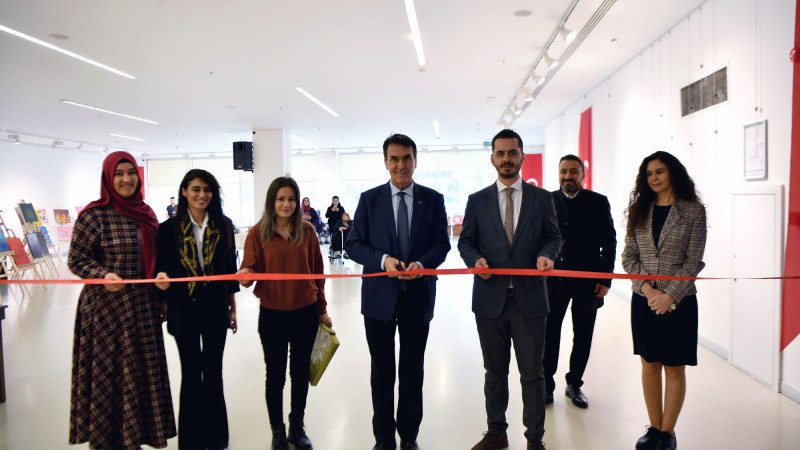 ALBAM sakinlerinden Yaşlılar Haftası sergisi