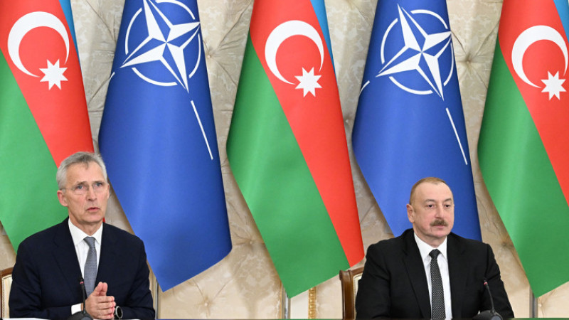 Azerbaycan Cumhurbaşkanı Aliyev, NATO Genel Sekreteri Stoltenberg’i kabul etti