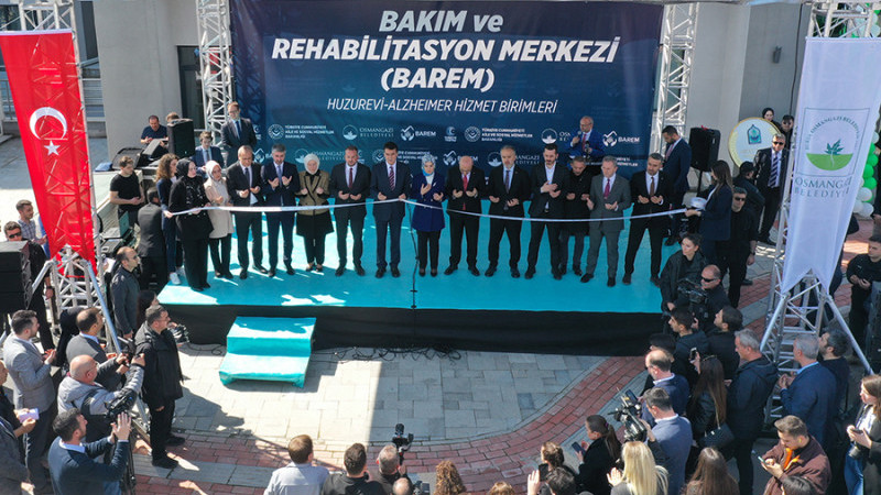 BAREM Huzurevi ve Alzheimer Bakım Merkezi hizmete açıldı