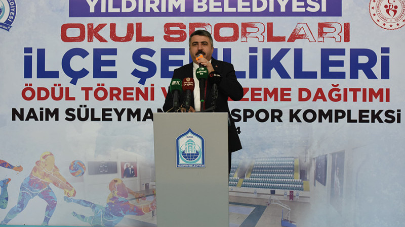 Okul sporları ilçe şenliklerinde görkemli final