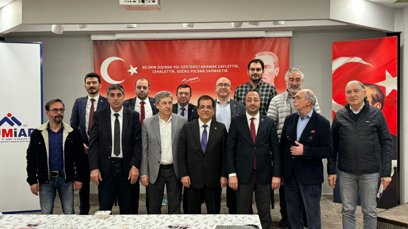 Sedat Yalçın BUMİAD'ı ziyaret etti