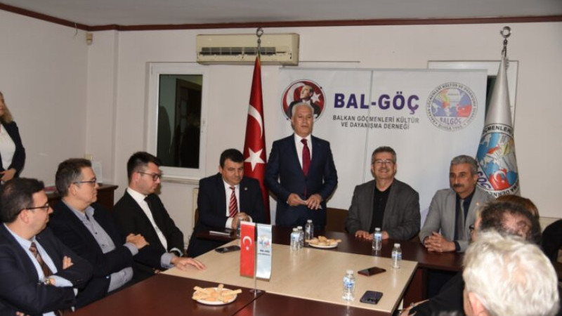 Mustafa Bozbey’den BAL-GÖÇ’e ziyaret!
