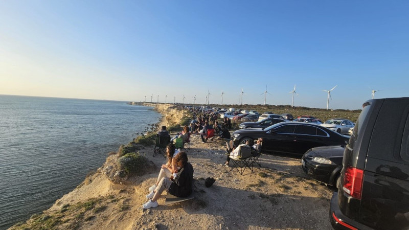Bozcaada’da bayram rekoru