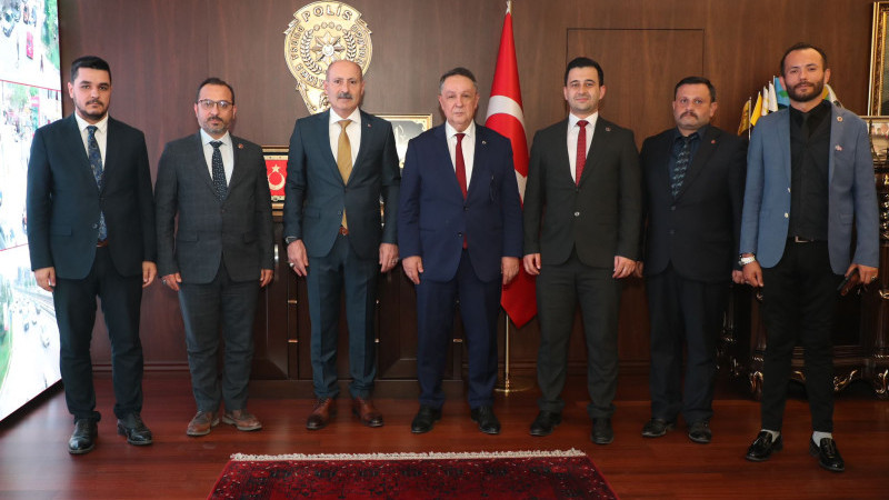 Kahramanlarımıza Büyük Birlik Partisi'nden ziyaret