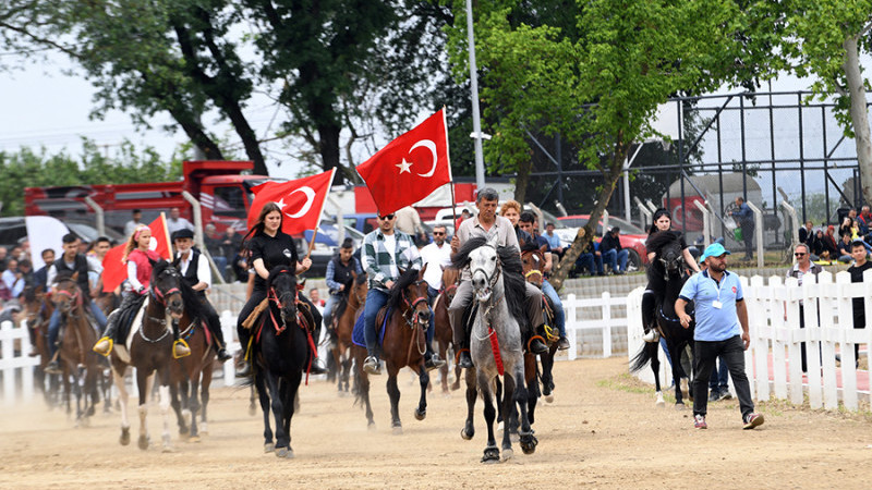 Rahvan atları fetih coşkusunu zirveye taşıdı