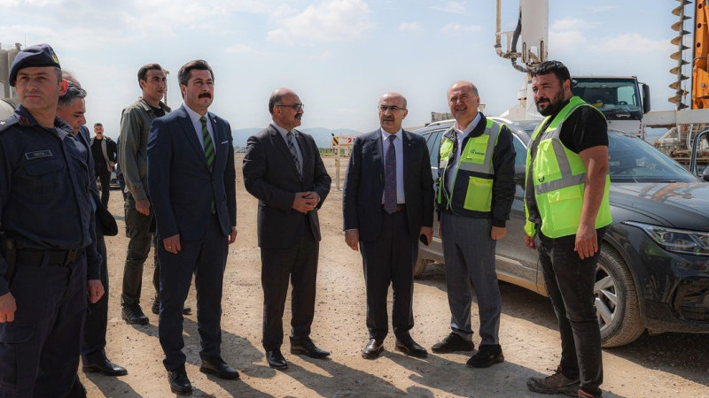 Vali Demirtaş’tan Bursa Ankara hızlı tren inşaatına yakın takip