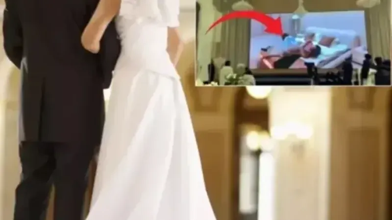 Damat, gelinin ihanetini dev ekranda tüm misafirlere izletti