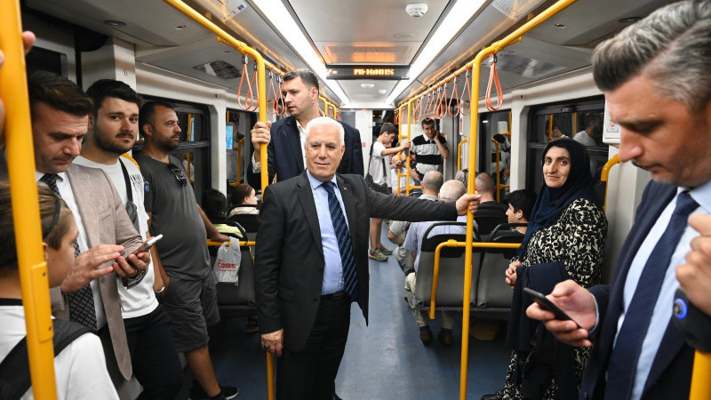 Bursa’da ulaşım artık konforlu, güvenli ve kolay
