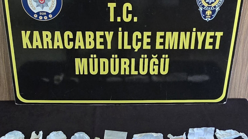 Karacabey’de uyuşturucu operasyonu