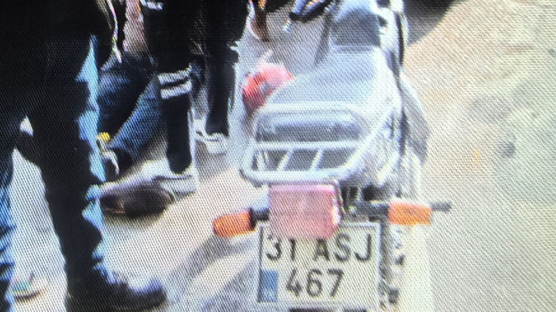 Bursa'da baba kız motosiklet kazasında hastanelik oldu!
