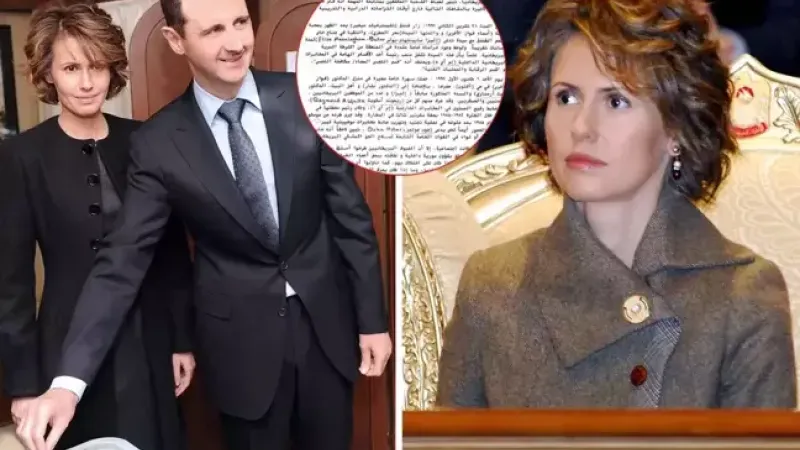 Çarşaf çarşaf belge yayınladılar: Esma Esad o ülkenin ajanıymış