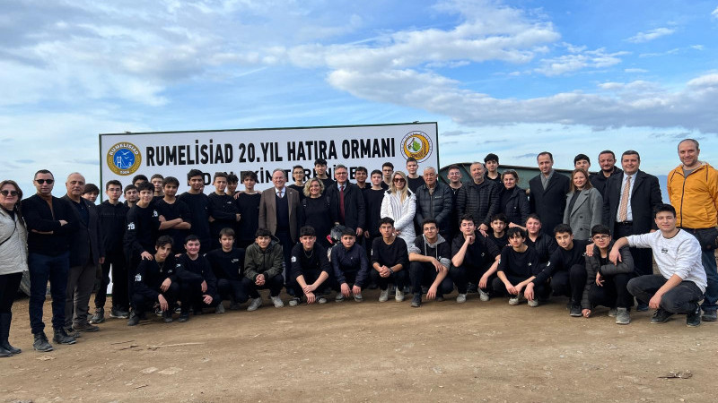 RUMELİSİAD 20. Yıl Hatıra Ormanı geleceğe nefes oluyor