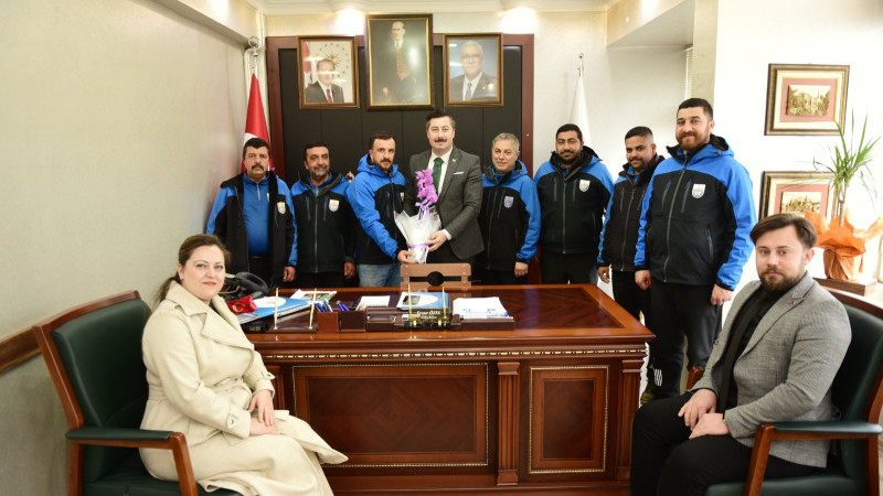 Yenişehir Belediyesi işçilerinin kaygıları son buldu