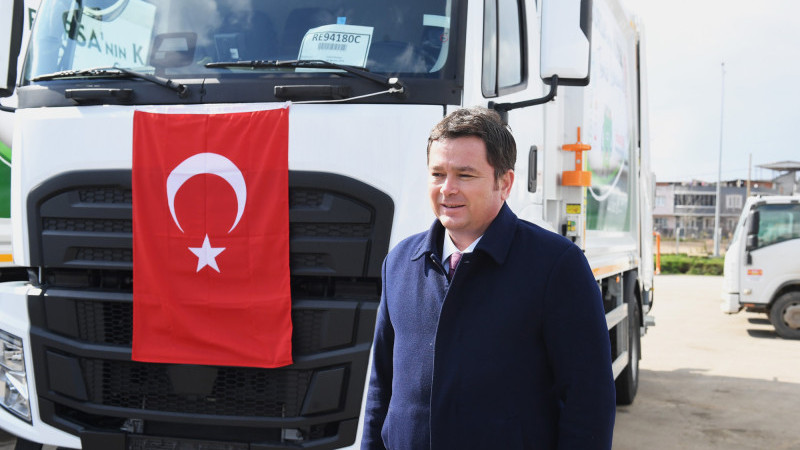 Osmangazi’nin temizlik filosuna dev takviye